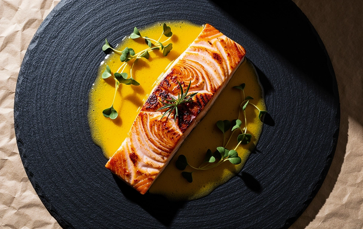 Rhine Salmon Gourmet Dish