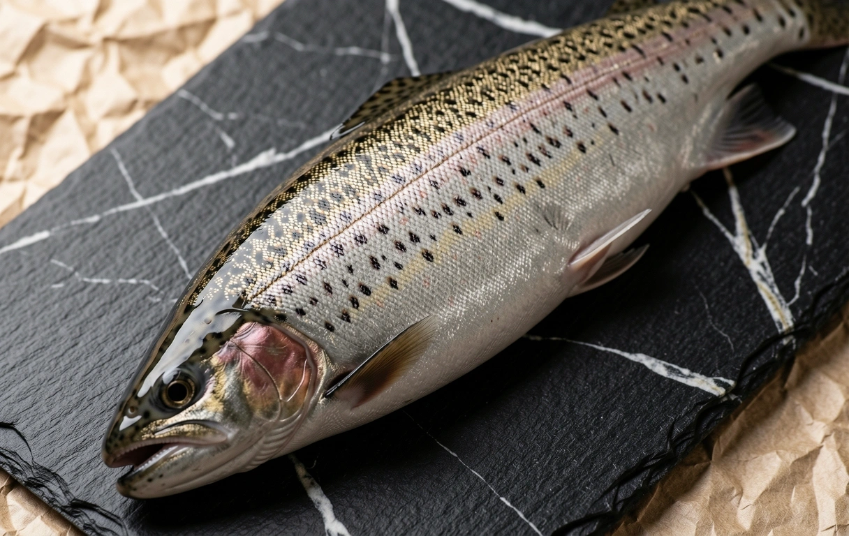 Frische Forelle